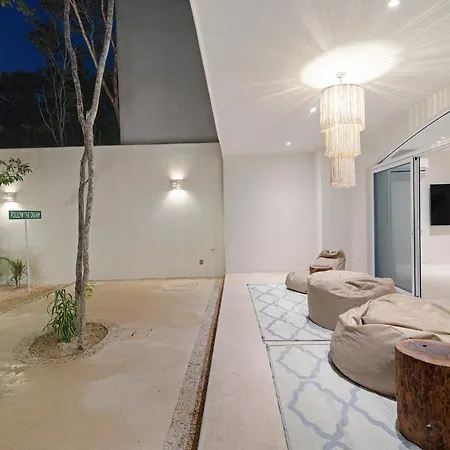 Casa Vida Luxury 6bd 7br Sleeps Up To 19 In Aldea Zama Villa *