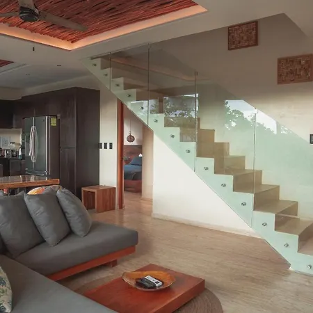 Stylish & Luxury Penthouse & Apartment, Private Pool, Private Hot Tub, Terrace And Roof At Jungle Apartment Tulum