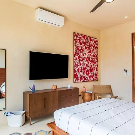 Apartamento @villa.akbal- 2bd Rooftop W/ Open Dinning *
