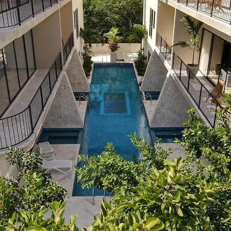 2br With Fast Wifi Free Bikes, Rooftop, Pool, And Gym Apartment Tulum
