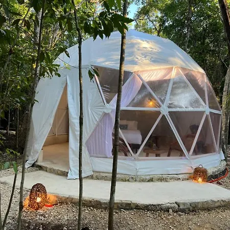 Luxury tent Glamping Mayan Glam
