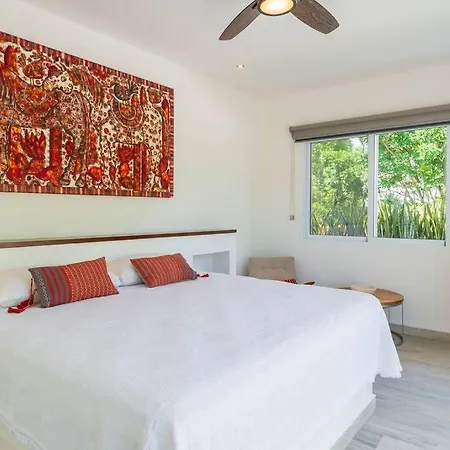Villa Luxury Private 3bed Villa, Garden, Pool,security Tulum