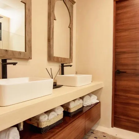 Apartment Luxurious In Luum Zama With Private Backyard & Pool, Restaurant, & Patio For Yoga Tulum