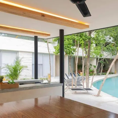 Apartment Amazing With Private Pool In Aldea Zama