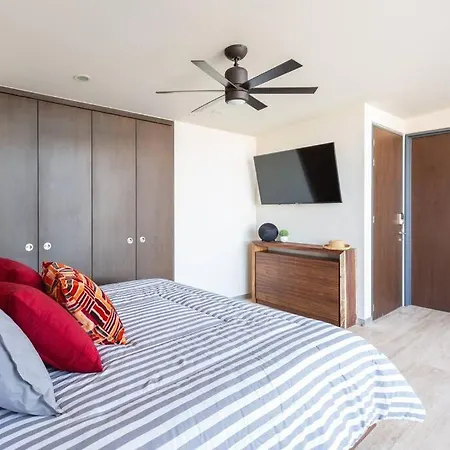 Amazing With Private Pool In Aldea Zama Apartment