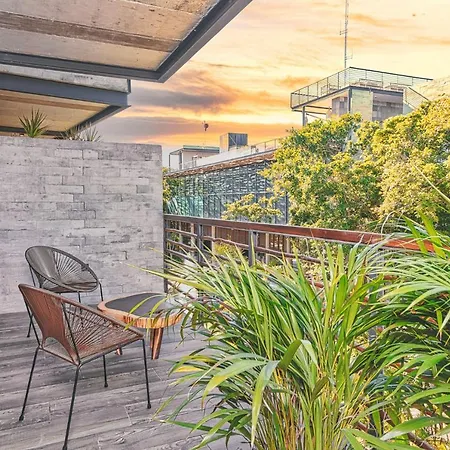 Luxury - Private Cenote & Gym Apartamento