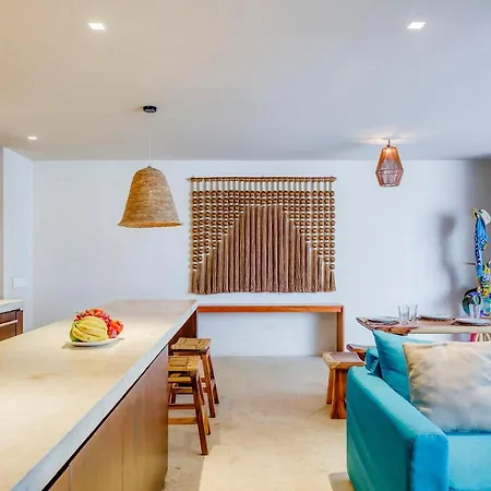 Gorgeous Flowy Space With Wrap-around Private Pool Tulum