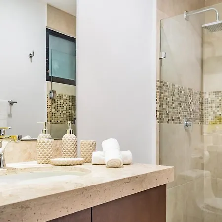 Apartamento Stylish 2b With Direct Pool Access In Aldea Zama Tulum