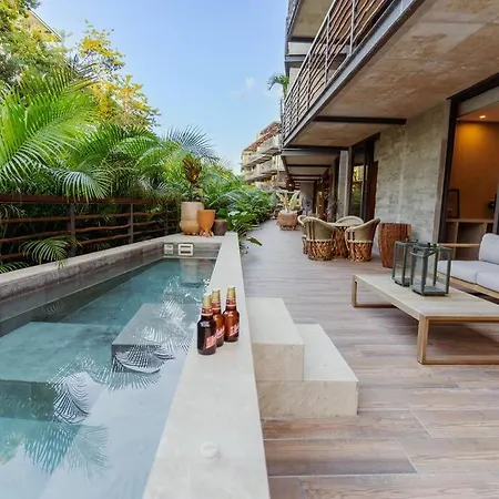 Apartment 4br Dream Private Cenote Large Gym - Xalet Xn101 4br Tulum