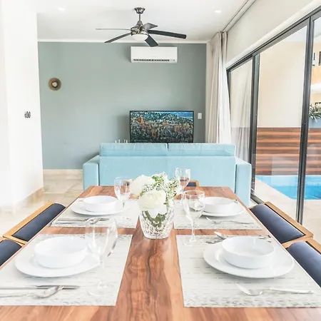 Apartment Luxurious With Private Pool In Aldea Zama