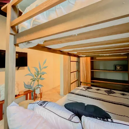 Ph-4-groups 3br Priv-rooftop 18pax @aldea Zama Apartment