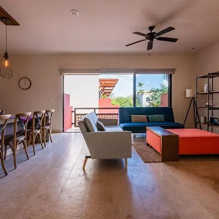 Casa Cactus! Private Jacuzzi And Rooftop +gym+business Center+ Wifi! Tulum