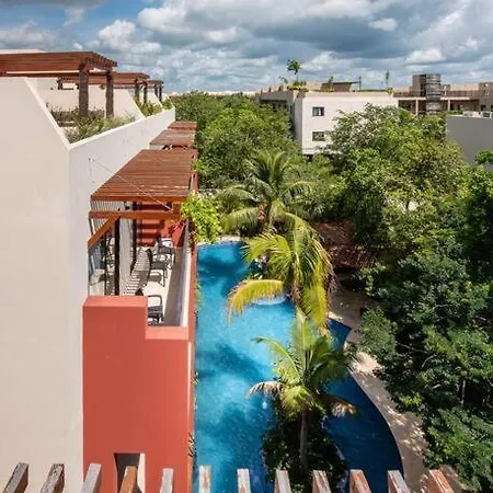 Apartment Casa Cactus! Private Jacuzzi And Rooftop +gym+business Center+ Wifi! Tulum