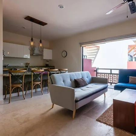Casa Cactus! Private Jacuzzi And Rooftop +gym+business Center+ Wifi! Apartment Tulum