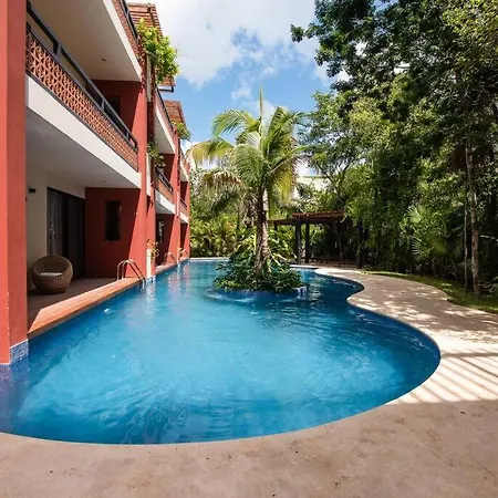 Casa Cactus! Private Jacuzzi And Rooftop +gym+business Center+ Wifi! * Tulum