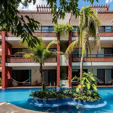 Apartment Casa Cactus! Private Jacuzzi And Rooftop +gym+business Center+ Wifi! Tulum