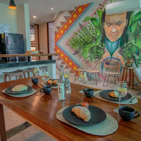 Apartment Ph-4-groups 3br Priv-rooftop 18pax @aldea Zama *