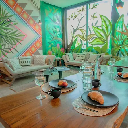 Ph-4-groups 3br Priv-rooftop 18pax @aldea Zama Apartment