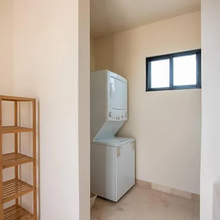 Casa Cactus! Private Jacuzzi And Rooftop +gym+business Center+ Wifi! Apartment Tulum