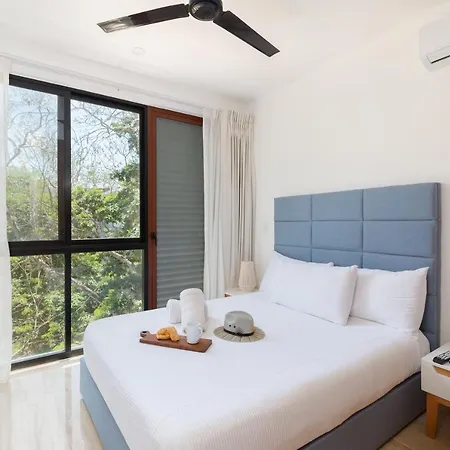 2br With Rooftop Pool Near Restaurants Tulum