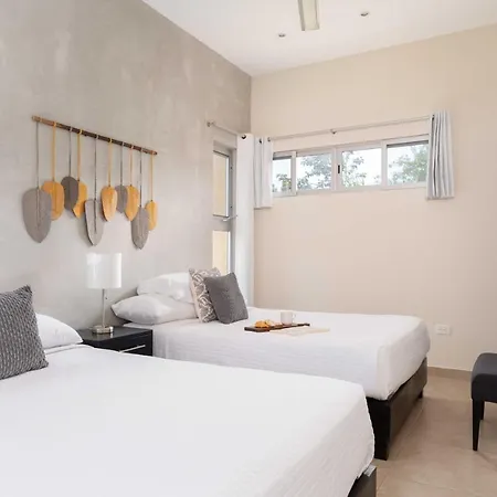 Private Modern Villa-pool Beds-ac-internet-parking-grill * Tulum