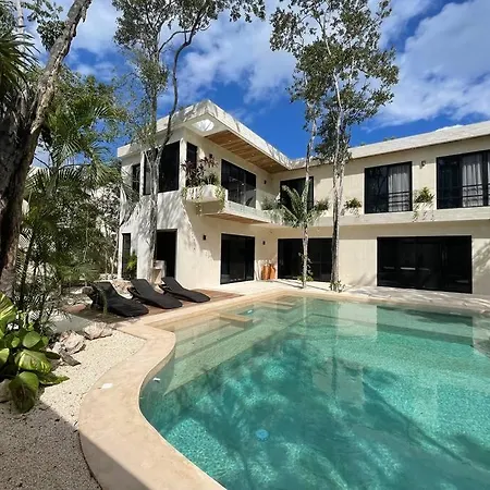 Luxury Kuotoch 5 Bb, Pool, Bbq & Firepit * Tulum