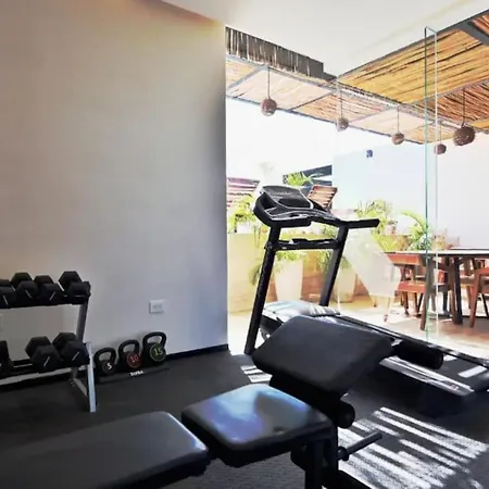 Private Jacuzzi + 2 Bikes - Gym And Pool In Rooftop Hyde 104 Apartment Tulum