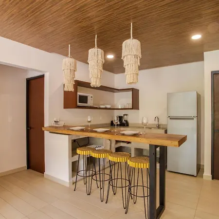 Hermoso Apartamento En El Corazon De Tulum, Aldea Zama.