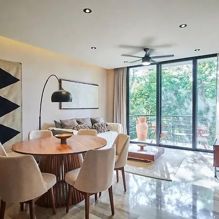 Apartment 3 Rooms+sofabed Balcon En Tulum