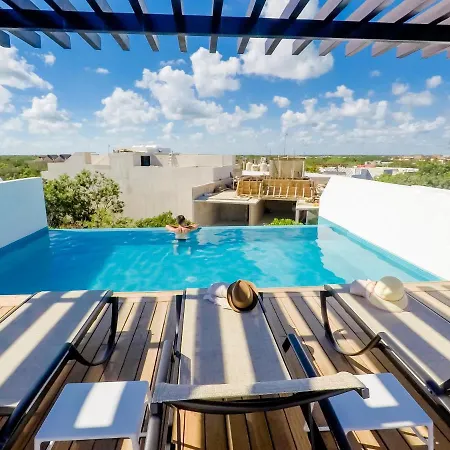Quinto Sol 18 - Near Beach - Rooftop Pool - Aldea Zama * Tulum