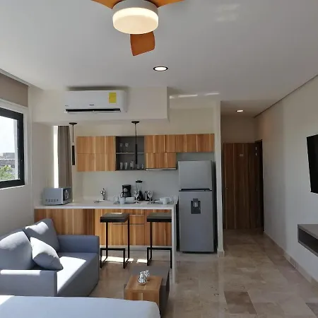 Mágico Luminoso Y Moderno Apartamento Tulum