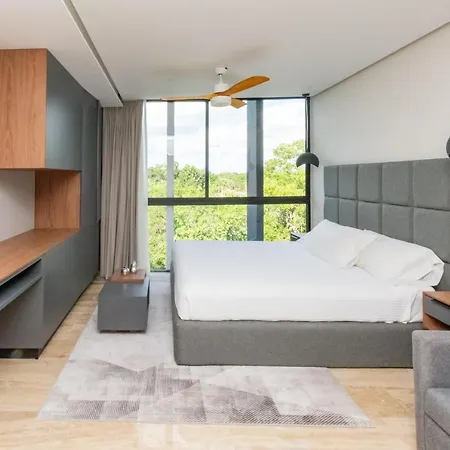 Elegante Ubicado En Aldea Zama Apartamento