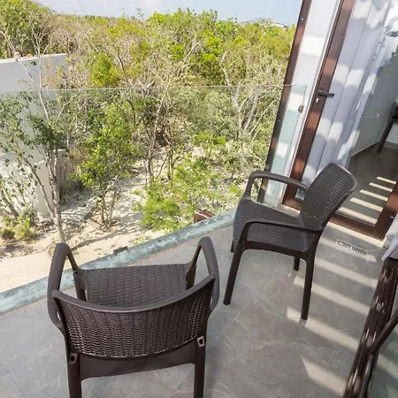 Quinto Sol 18 - Near Beach - Rooftop Pool - Aldea Zama Apartment