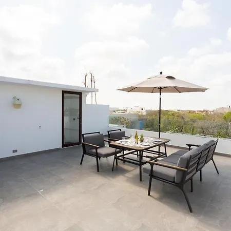 Apartment Quinto Sol 18 - Near Beach - Rooftop Pool - Aldea Zama