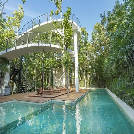 Magnificent House With Pool & Jungle View Holiday home Tulum