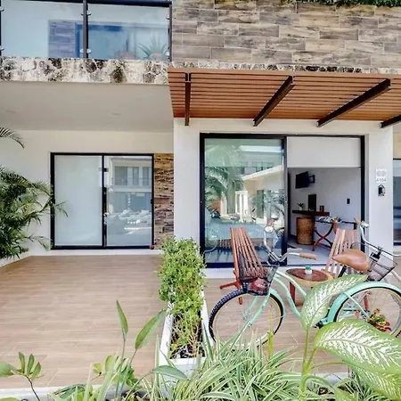 Apartment Spacious Condo, Beautiful Pool, Wi-fi - Casa Kaanal 104 Tulum