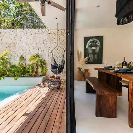 Villa Zapote Tulum, Private Pool & Jacuzzi In Gated Community