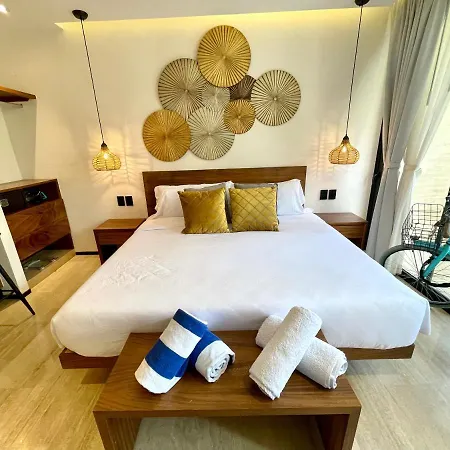 Apartment Private Jacuzzi + 2 Bikes - Gym And Pool In Rooftop Hyde 104 Tulum