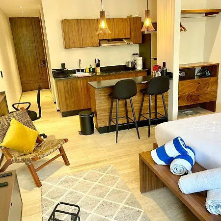Apartment Private Jacuzzi + 2 Bikes - Gym And Pool In Rooftop Hyde 104 Tulum