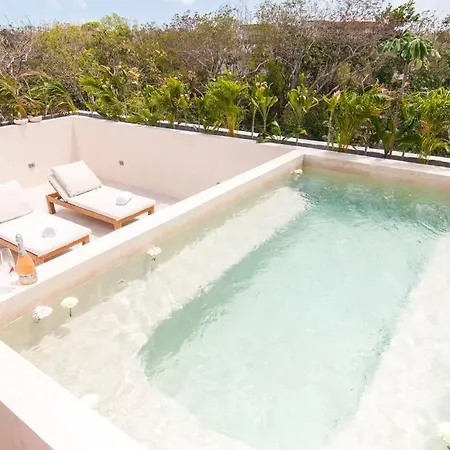 Shiny Casa Deva/ Private Pool And Roof * Tulum