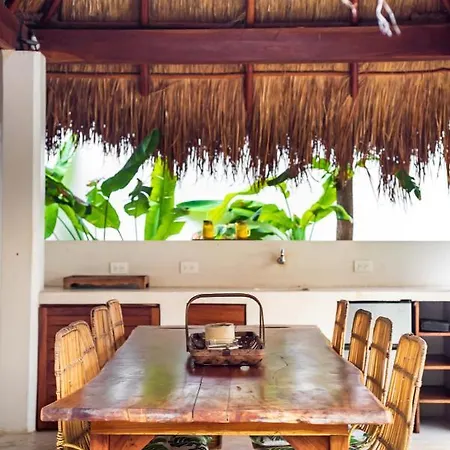 Ek'balam & Flamingo, Luxury Villas, Private Pool, Private Garden, Jacuzzi, 24h Security Villa Tulum