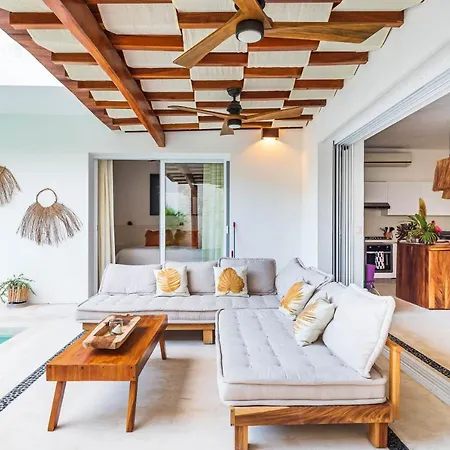 Ek'balam & Flamingo, Luxury Villas, Private Pool, Private Garden, Jacuzzi, 24h Security Villa