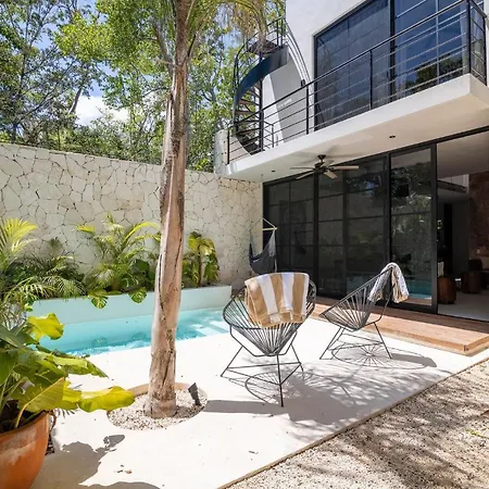 Villa Zapote Tulum, Private Pool & Jacuzzi In Gated Community Tulum