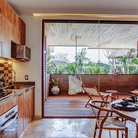 Nature-chic Private Terrace & Pool Yoga Tower Tulum