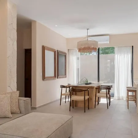 Lujoso Departamento Boho-chic Con Alberca Privada * Tulum