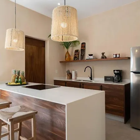 Lujoso Departamento Boho-chic Con Alberca Privada Apartment