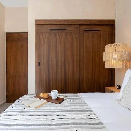 Lujoso Departamento Boho-chic Con Alberca Privada Tulum