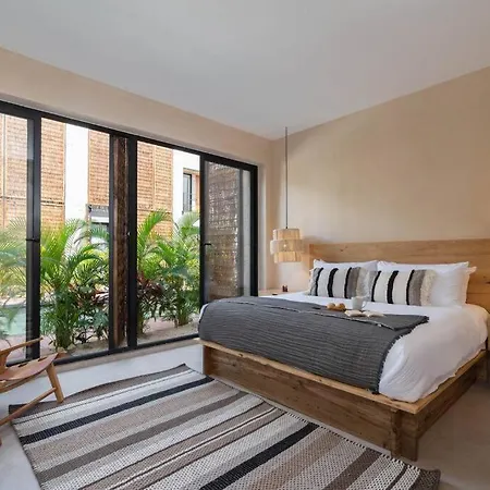 Lujoso Departamento Boho-chic Con Alberca Privada * Tulum