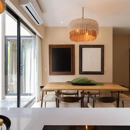 Departamento Boho Chic, Alberca Privada , Centrico Apartment Tulum