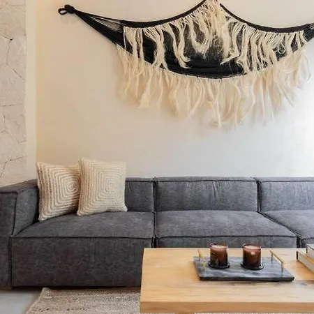 Departamento Boho Chic, Alberca Privada , Centrico Tulum